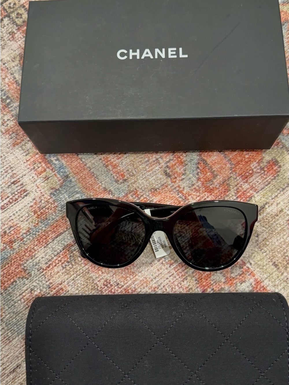 Chanel - Butterfly Sunglasses - Black Pink (BRAND NEW)